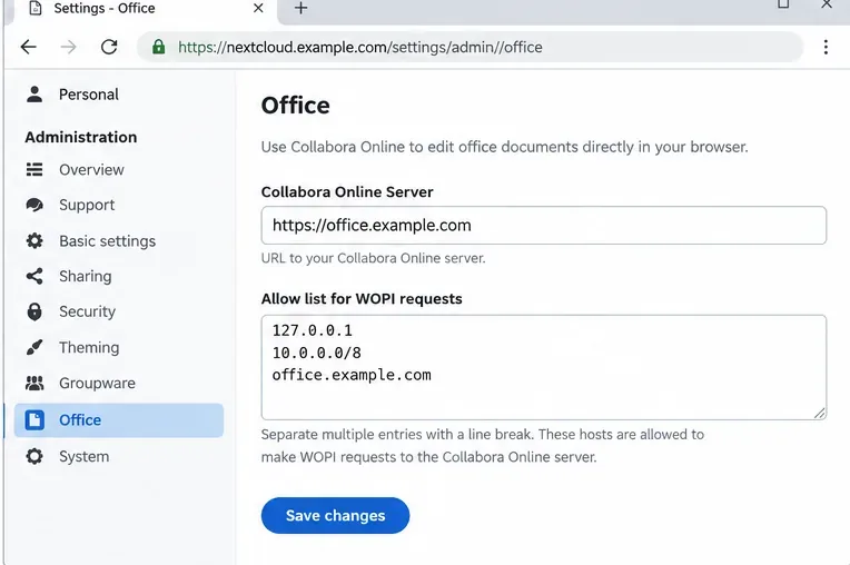 Collabora Onlineの「これは恥ずかしい」接続エラーを修正する