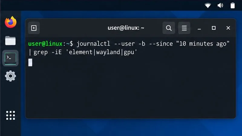Linux Wayland 上で Element Desktop がクラッシュする問題を修正します