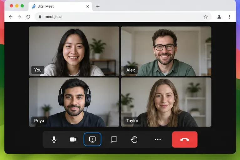 Naprawianie udostępniania ekranu w Jitsi Meet na macOS Sonoma: sprawdzanie uprawnień i przeglądarki