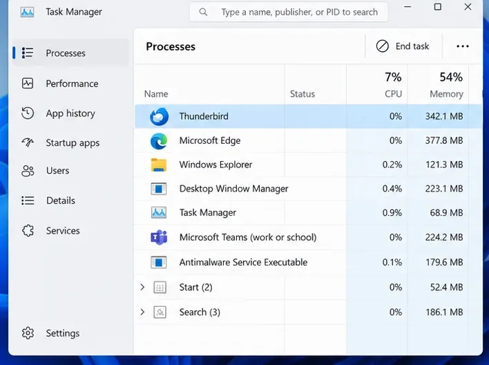 Behebung des Problems, dass die automatische Thunderbird-Aktualisierung unter Windows 11 fehlgeschlagen ist