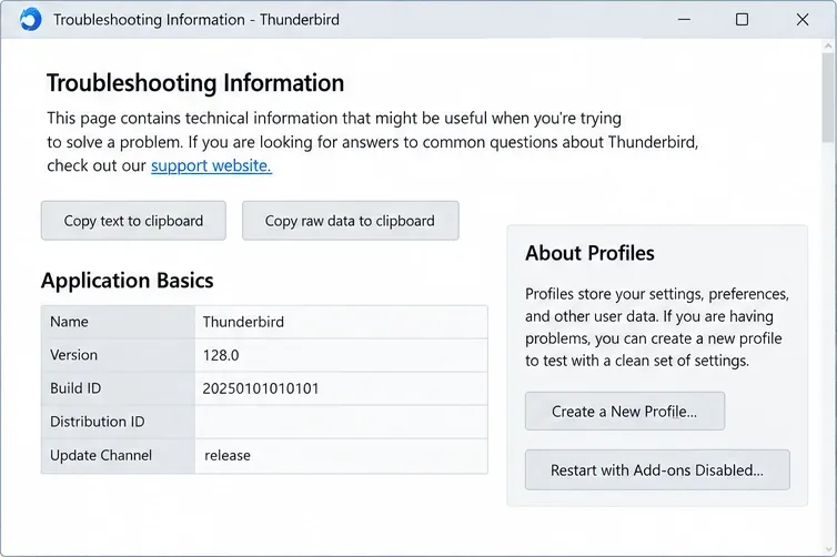 Thunderbirdのマスターパスワード入力画面が複数回表示される問題を修正する