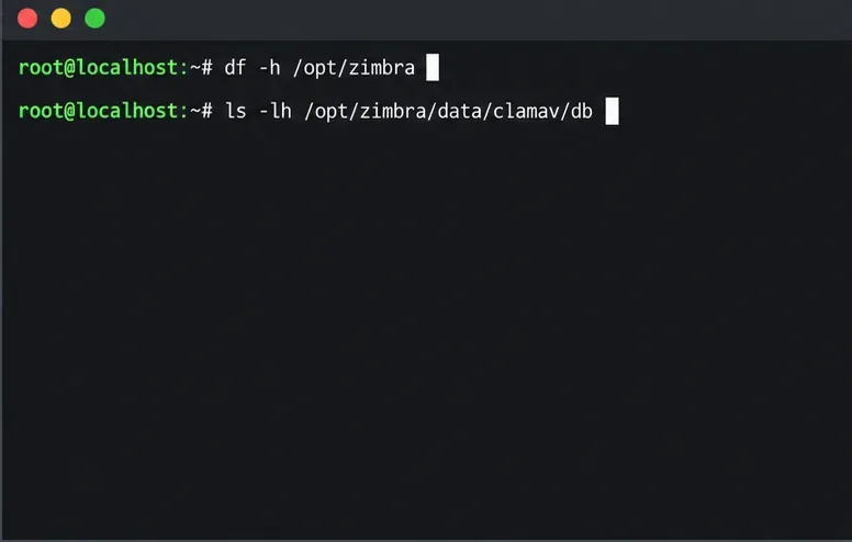 ClamAVまたはFreshClamを使用してZimbraのCPU使用率が高い問題を解決する