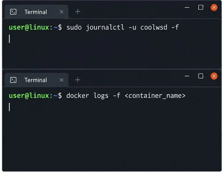 Cómo depurar los registros de conexión en línea de Collabora con el nivel de registro coolwsd