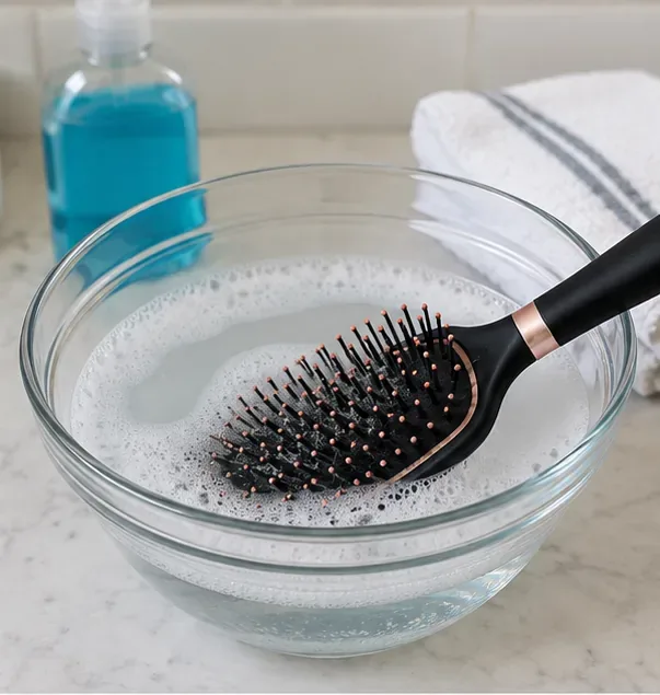 ヘアブラシを安全に消毒する方法：初心者向けガイド