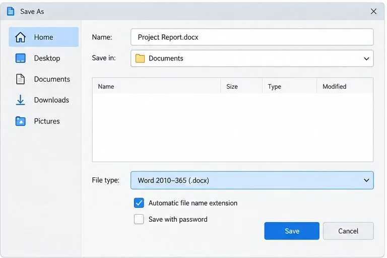 Cómo habilitar el control de cambios y exportar a DOCX sin perder formato