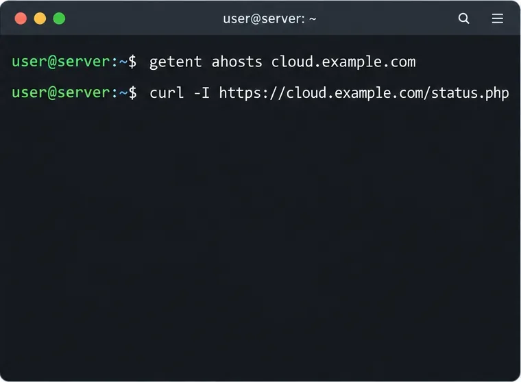 كيفية إصلاح تحذير "لا يوجد عنوان توجيه صادر للخادم" في Nextcloud