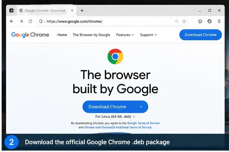 วิธีการติดตั้ง Google Chrome บน Gooroom OS โดยไม่ละเมิดนโยบายความปลอดภัย