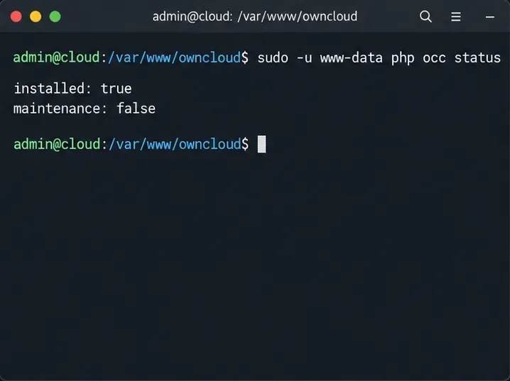 ownCloud 10のデータベースインデックスを安全に最適化する方法
