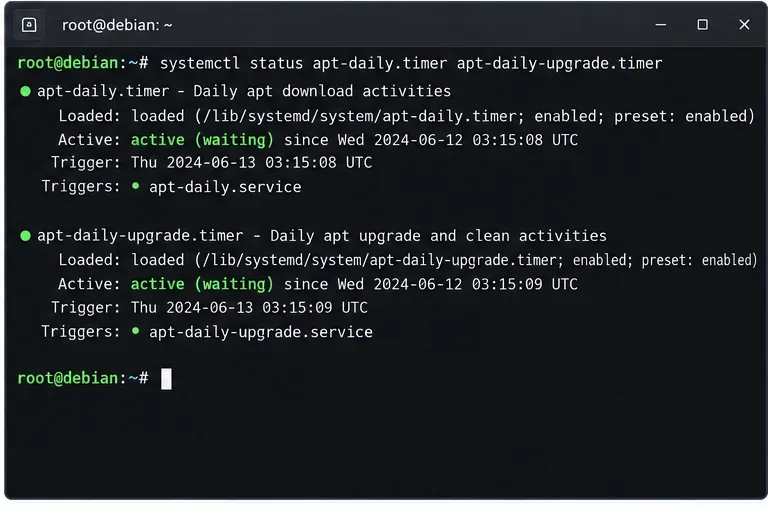 Cómo configurar actualizaciones automatizadas de Debian sin interfaz gráfica con Unattended-Upgrades