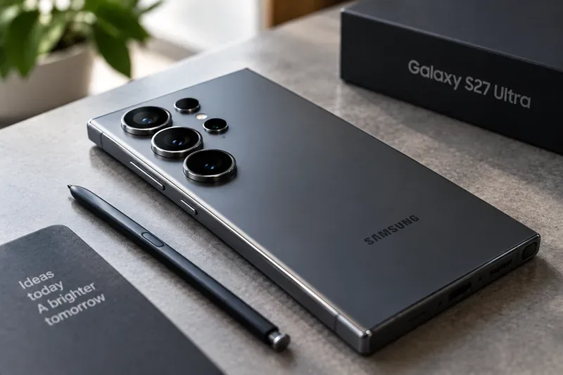 Samsung Galaxy S27 Ultra：3億画素カメラの噂の真相