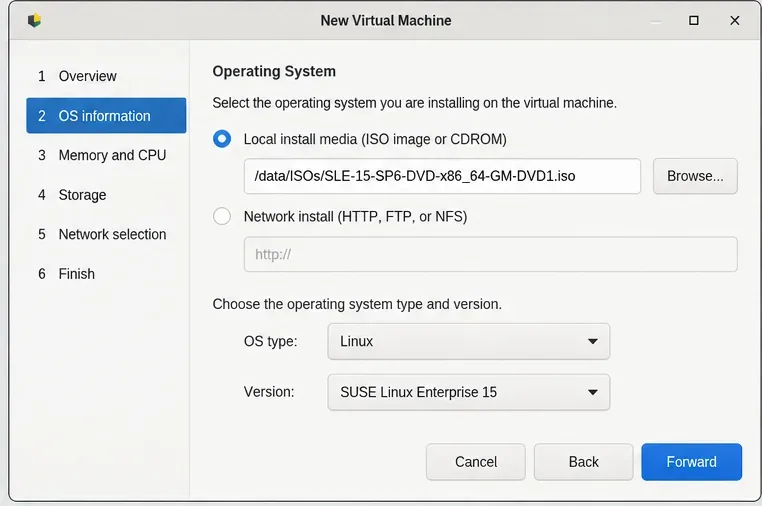 SLES 15 KVM Virtualization Setup and VM Auto-Start Guide