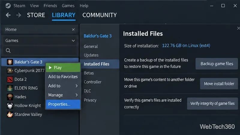 LinuxでSteamゲームをバックアップする4つの方法