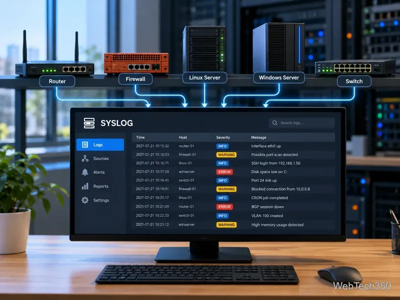 6 migliori server Syslog gratuiti da provare per la registrazione centralizzata dei log