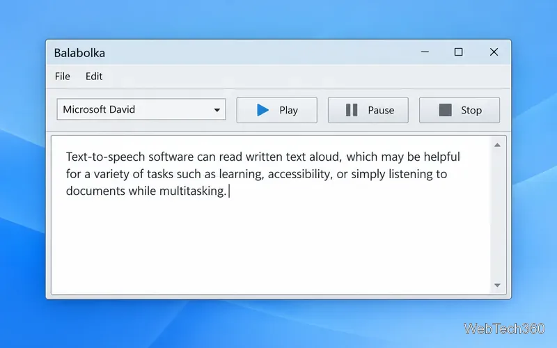 Balabolka テキスト読み上げ：Windows 音声を使用して、音声を複数の形式で保存する