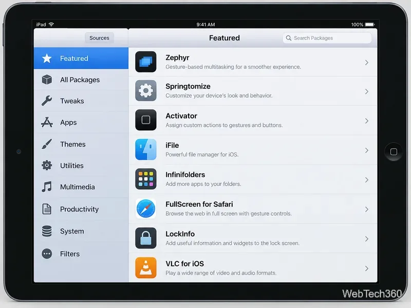 Le migliori tweak e app di Cydia per il tuo iPad jailbroken: le scelte classiche