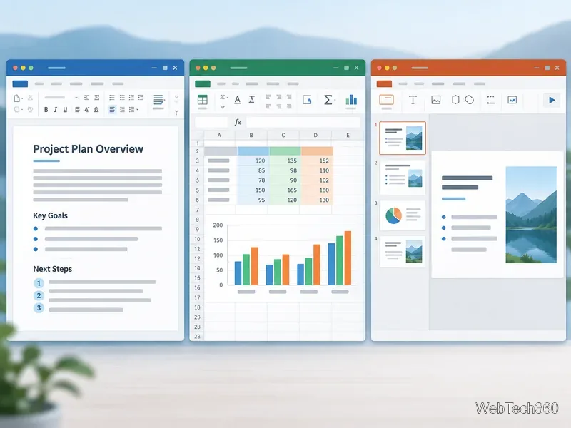 El mejor software de oficina gratuito: 6 alternativas a Word, Excel y PowerPoint.