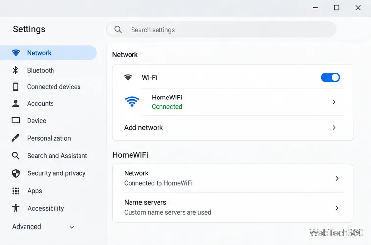 Sekat iklan pada Chromebook tanpa sambungan