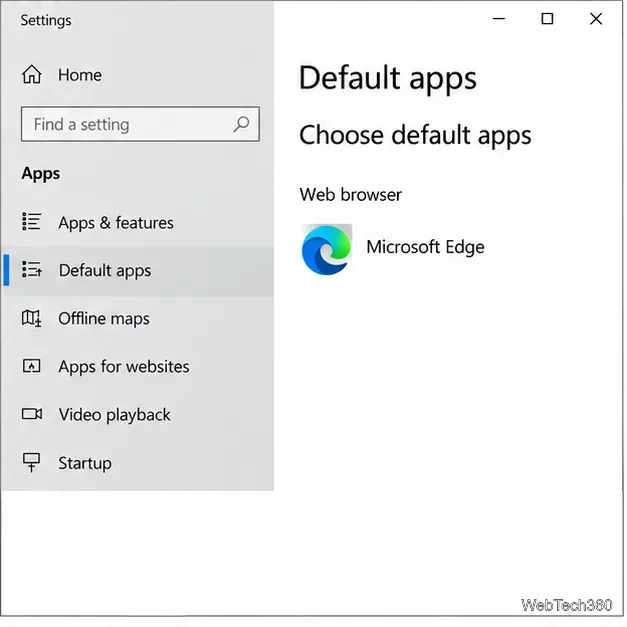Windows 10da Varsayılan Uygulamalar Ayarlanamıyor: Varsayılan Programları (Ayarlar Sayfası) Kolayca Değiştirin