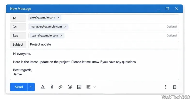 メールにおけるCCとBCCの違いとは？