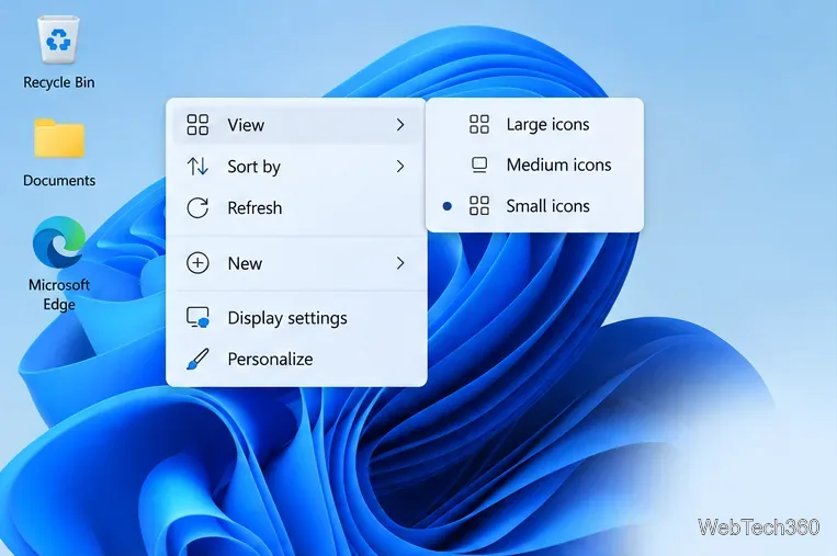 Trasforma le icone del desktop di Windows in un elenco compatto