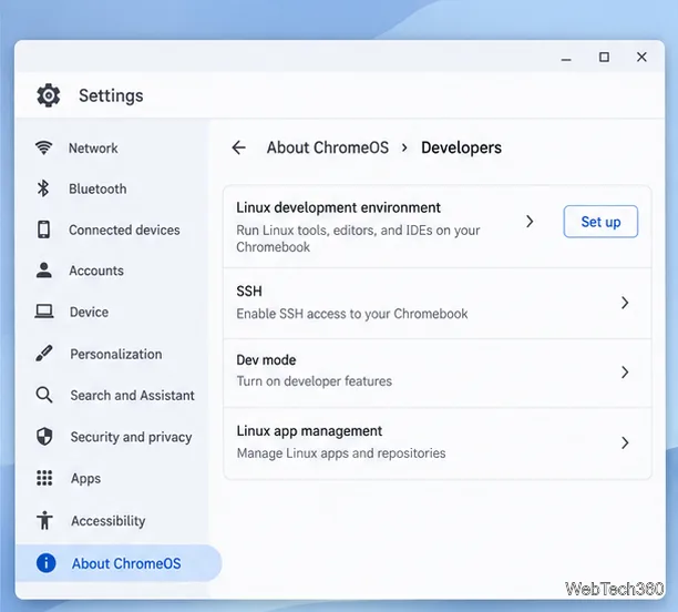 Semak e-mel anda dalam Thunderbird pada Chromebook