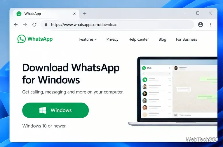 WhatsApp für Windows 10/11 herunterladen: Installieren und anmelden