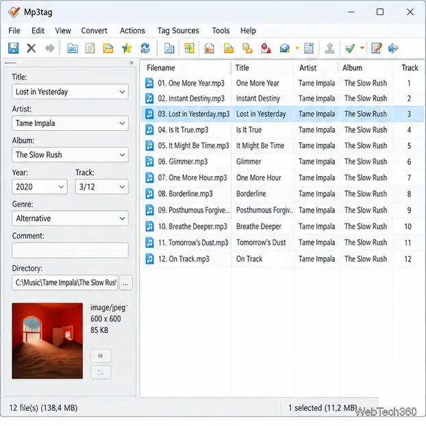 Gestionare ușoară a etichetelor MP3 cu Mp3tag: Editați etichetele și redenumiți fișierele
