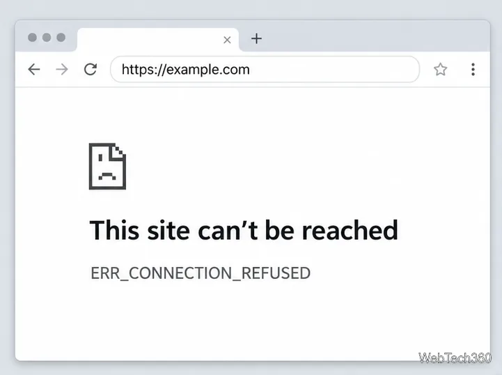 ERR_CONNECTION_REFUSED: So beheben Sie den Browserfehler