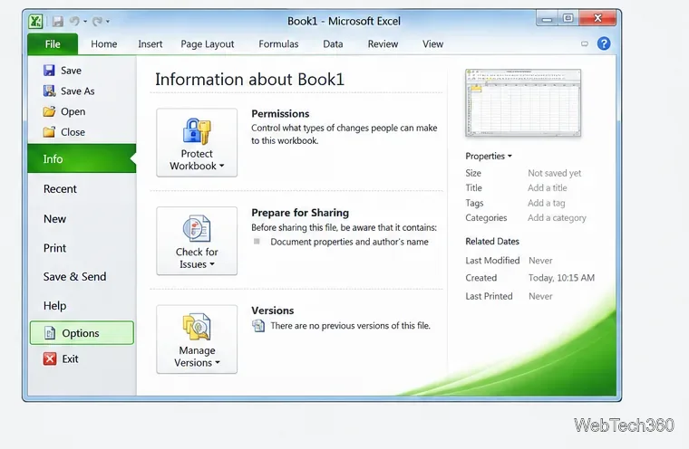 Exporter et importer les paramètres du ruban et de la barre d'outils Accès rapide dans Office 2010