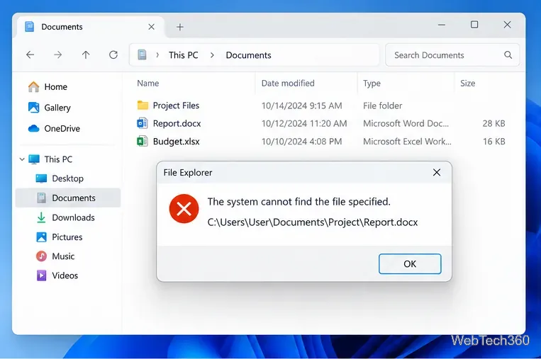 SOLUCIONADO: El sistema no puede encontrar el archivo especificado en Windows.