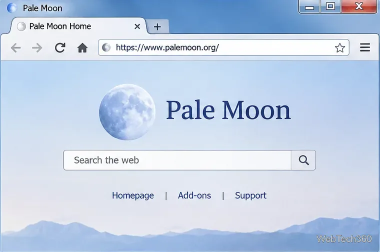 Obțineți o experiență de navigare mai rapidă în stil Firefox cu Pale Moon