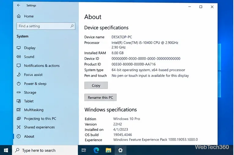 How to Access the System Control Panel on Windows 10