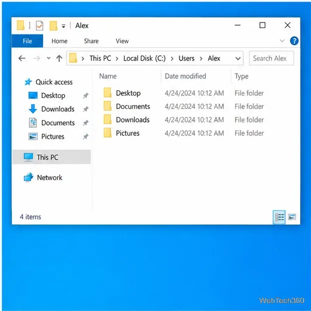 Как получить доступ к папке пользователя в Windows 10: 4 простых способа