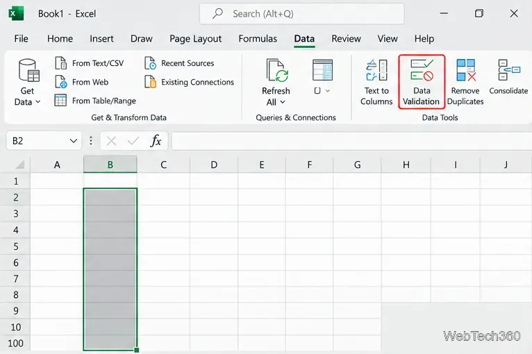 Come aggiungere un limite di caratteri alle celle in Excel