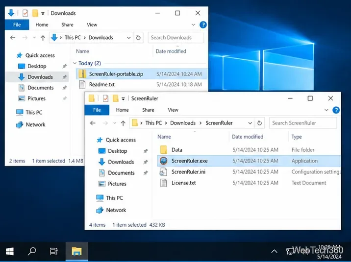 Come aggiungere un righello graduato allo schermo di Windows 10
