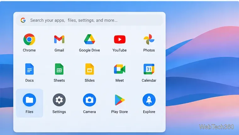 Cara menambah perkongsian rangkaian pada Chromebook anda