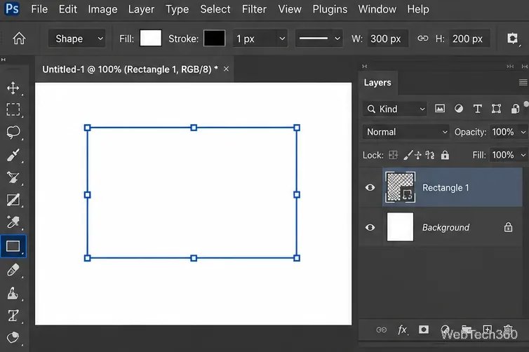 Comment ajouter des traits pointillés ou en tirets aux formes et aux tracés dans Photoshop