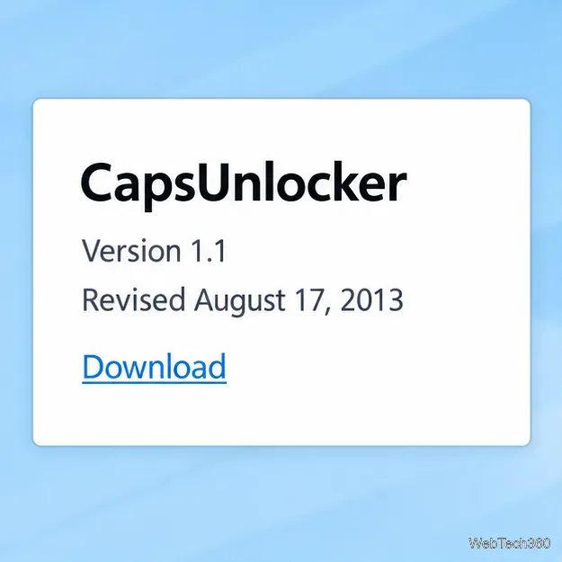 Cum să dezactivezi automat Caps Lock după câteva secunde în Windows 10
