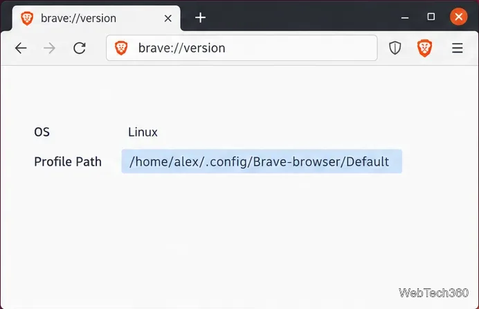 How to Back Up a Brave Browser Profile on Linux
