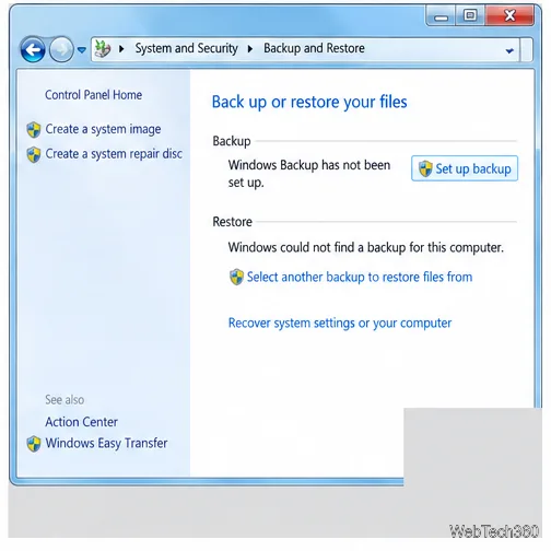 Windows 7de Önemli Dosyalar/Klasörler Nasıl Yedeklenir ve Geri Yüklenir