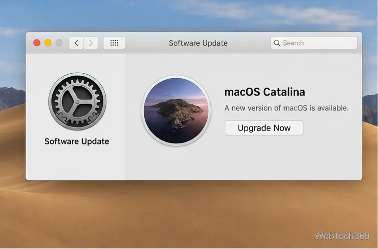 Comment bloquer la mise à jour macOS Catalina sur Mojave