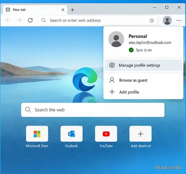 Come cambiare il nome del profilo in Microsoft Edge su Windows 10