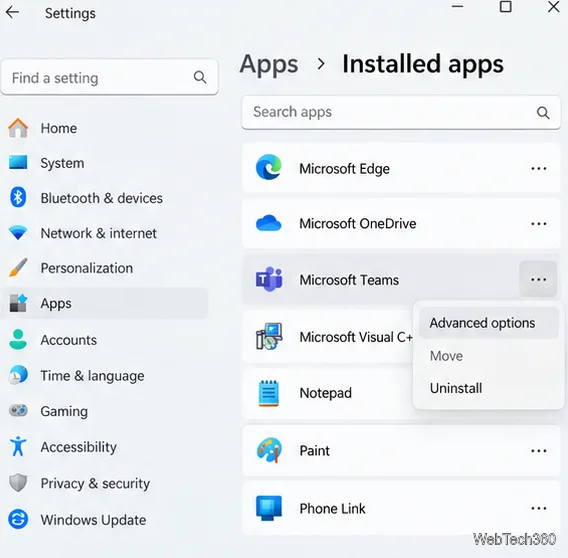 WindowsとMacでMicrosoft Teamsのキャッシュをクリアする方法