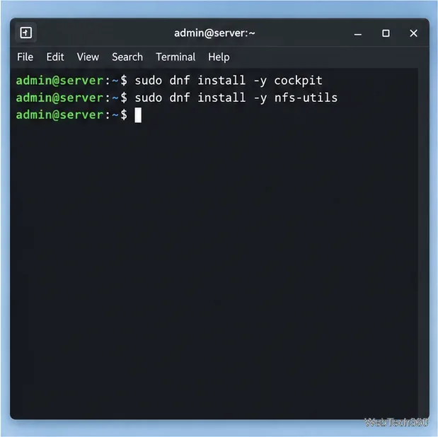 Comment configurer un montage NFS sur un serveur Linux avec Cockpit