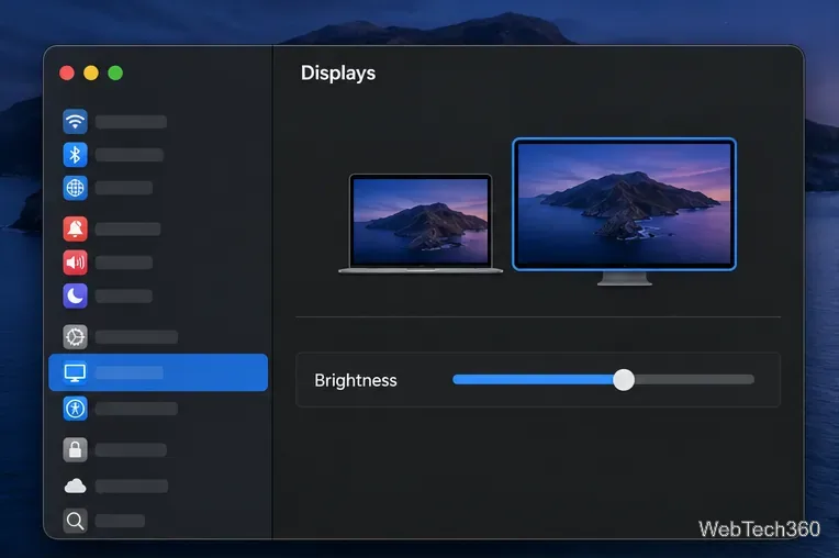 Comment régler la luminosité d'un écran externe sous macOS