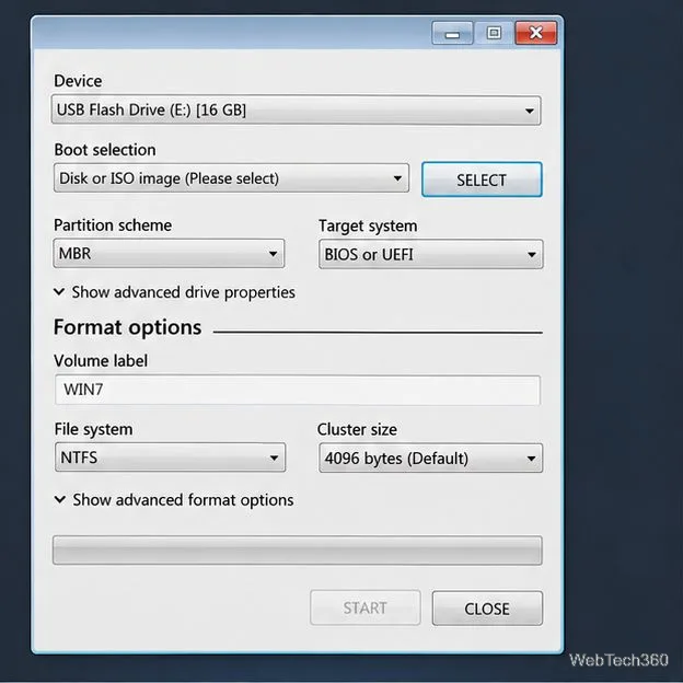 Como criar uma unidade USB inicializável para Windows 7, Vista ou XP