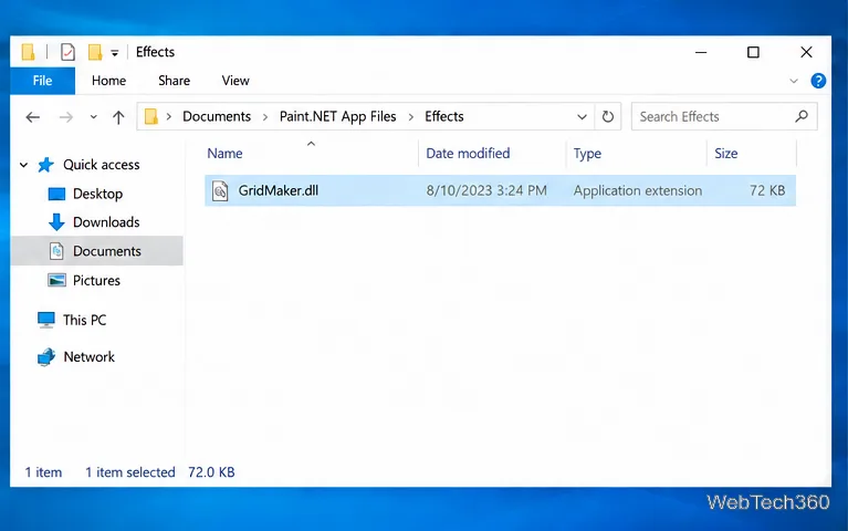 Jak utworzyć niestandardową siatkę w programie Paint.NET w systemie Windows 10