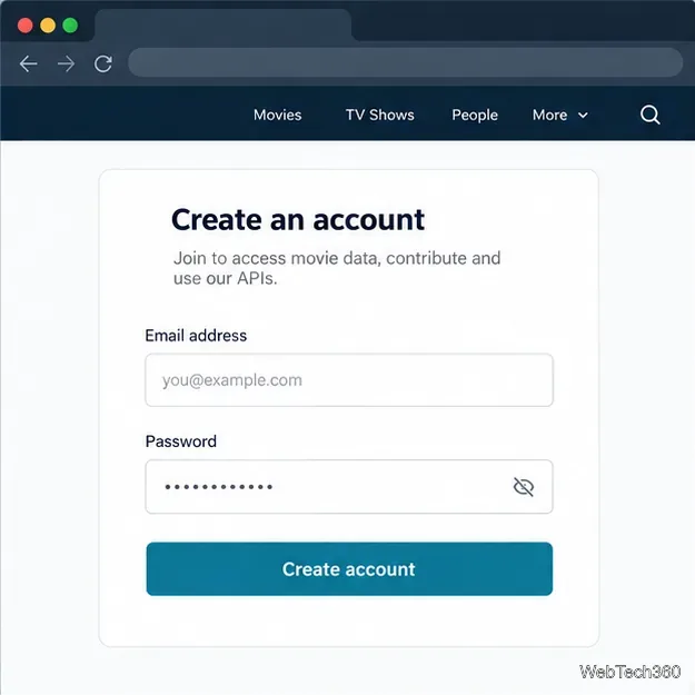 TMDB APIキーを作成してKodiに追加する方法