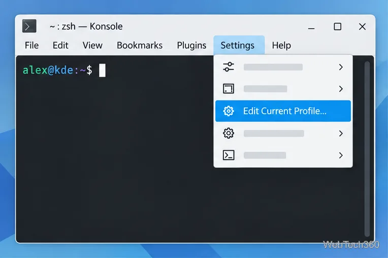 How to Customize Konsole, the KDE Terminal