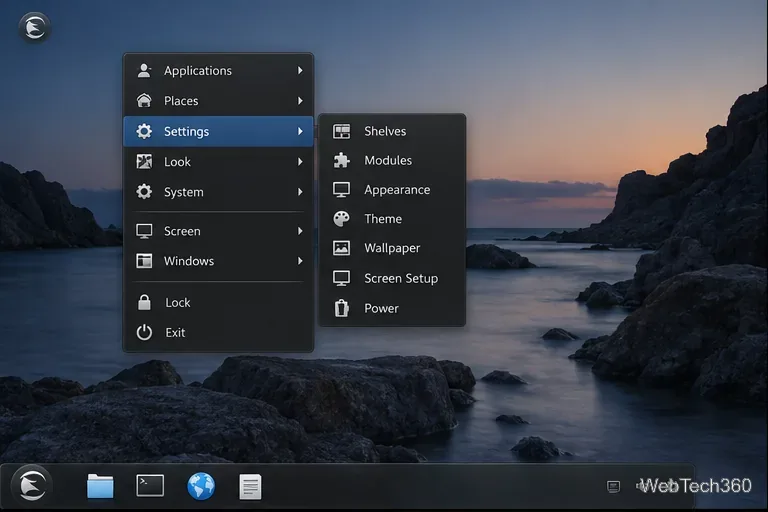 Como personalizar o gerenciador de janelas Enlightenment no Linux